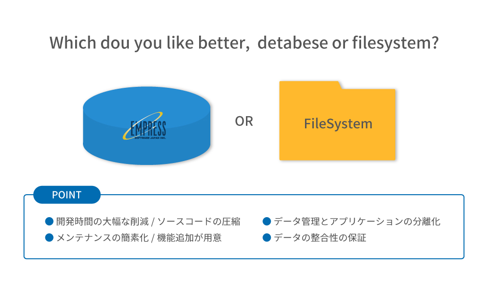 EmpressとFileSystemとの違い